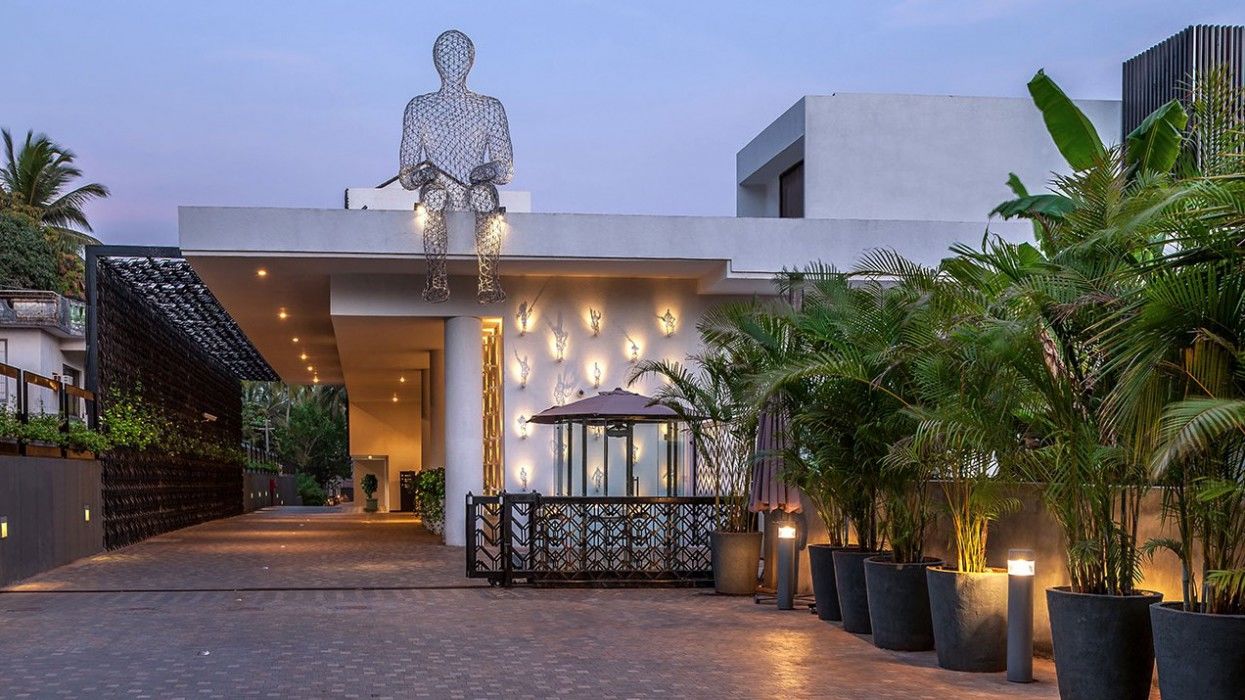 Hyatt Centric Candolim Goa المظهر الخارجي الصورة The hotel's entrance